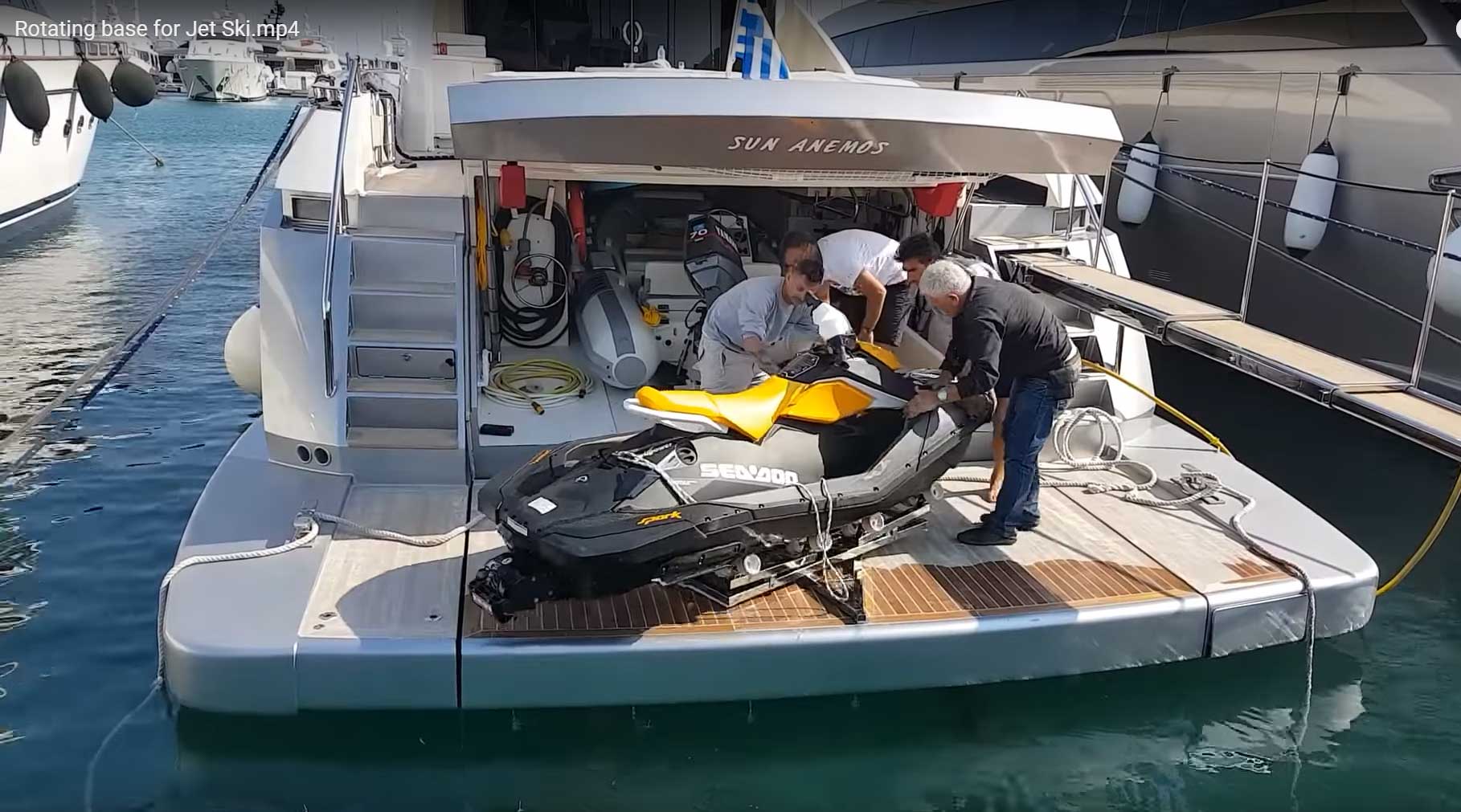 Κατασκευή Βάσεων Jet Ski